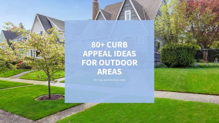 Outdoor home staging ideas (curb appeal)